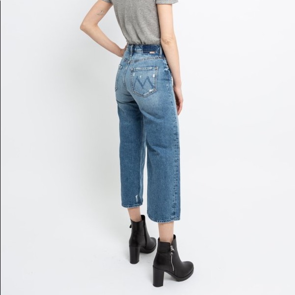 MOTHER denim Tomcat roller shorty take me higher
